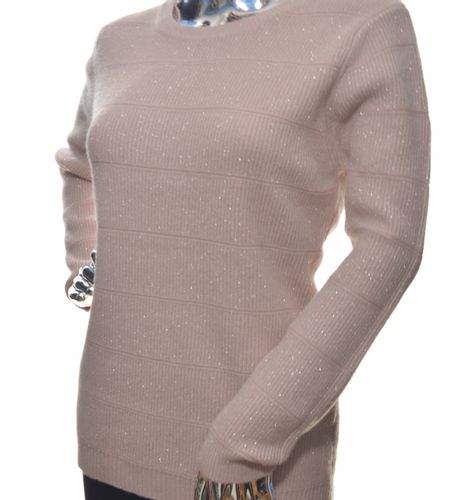 Stylowy damski sweter z błyszczącą nitką L / XL na Arena.pl