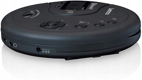 DISCMAN PRZENOŚNY ODTWARZACZ PŁYT Lenco CD-300BK MP3 LCD BLUETOOTH Czarny na Arena.pl