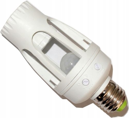 OPRAWKA ŻARÓWKI Z CZUJNIKIEM RUCHU E27 LED-360° na Arena.pl