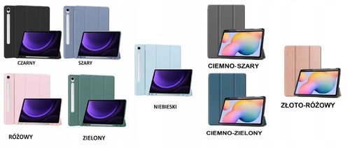 ETUI SMART PENCIL do SAMSUNG GALAXY TAB S9 FE 10.9 SM-X510 SM-X516 na Arena.pl