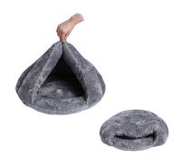 LEGOWISKO dla PSA KOTA Materiałowe Trójkątne 33x35x45 cm szare