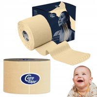Taśma CureTape GENTLE sensitive kinesiology tape tejpy dla dzieci MEDYCZNE