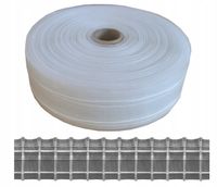 TAŚMA MARSZCZĄCA do firan zasłon równomarszczona OŁÓWEK 5cm - 50 mb szpula