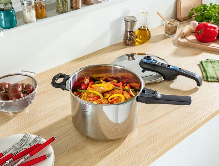 Szybkowar TEFAL Secure Trendy Pressure 8L INDUKCJA zdjęcie 9