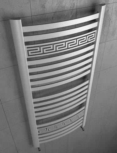 GRZEJNIK ŁAZIENKOWY -GREEK 1550/570 SREBRNY na Arena.pl