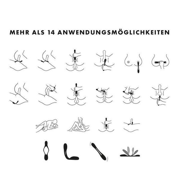 Elastic Game Multi Vibrator (Dark Blue) zdjęcie 4