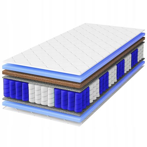 Materac kieszeniowy 160x200 Prestige Kokos Twardy 26cm z pokrowcem H4 na Arena.pl