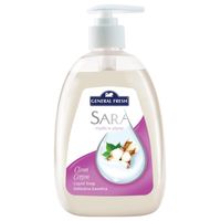 mydło w płynie z dozownikiem 500ml - sara bawełna