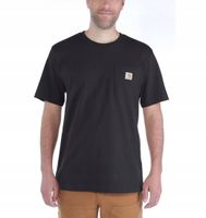 Koszulka męska T-shirt Carhartt Heavyweight Pocket K87 001 czarny XL