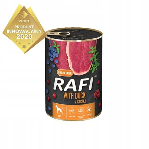 Karma mokra dla psa Rafi mix smaków 24x400 g na Arena.pl