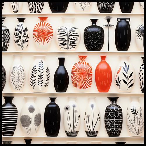 Plakat 70x70cm Gliniana Harmonia na Arena.pl