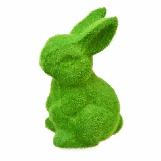 Dekoracja figurka zajączek z mchu zdjęcie 1