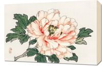 Obraz 60x40cm Pink Rose,  Kōno Bairei Japoński Vintage do Salonu