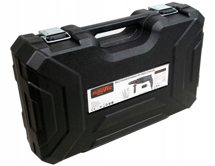 MŁOTOWIERTARKA WIERTARKA MŁOT UDAROWY 2600W SDS+ ZESTAW + WALIZKA MOCNA zdjęcie 3
