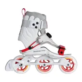 Rolki Powerslide Doop Urban White Grey Red 100 36-42,5