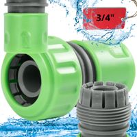 SZYBKOZŁĄCZKA 6BAR 3/4" NA WĄŻ OGRODOWY ZŁĄCZE BEZ BLOKADY MOCNY ZACISK