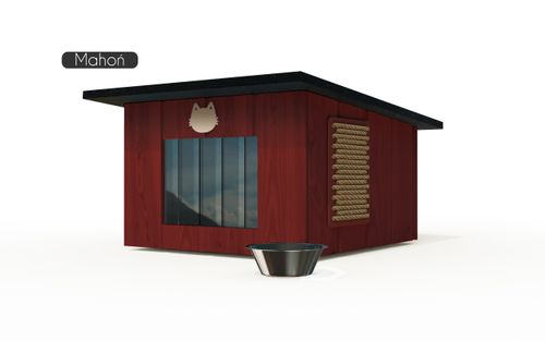 DOMEK BUDA BUDKA LEGOWISKO DLA KOTA NA ZIMĘ DRAPAK V2 na Arena.pl