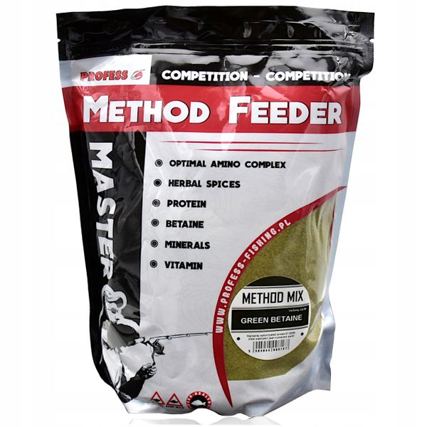 Zanęta Profess METHOD FEEDER Master GREEN BETAINE zdjęcie 3