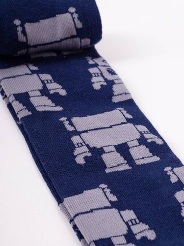 Rajstopy chłopięce bawełniane we wzory 3PAK 128-134 YOCLUB na Arena.pl