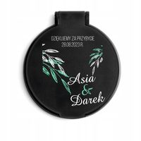 LUSTERKO personalizowane podziękowania dla gości ŚLUB WESELE elegancki wzór