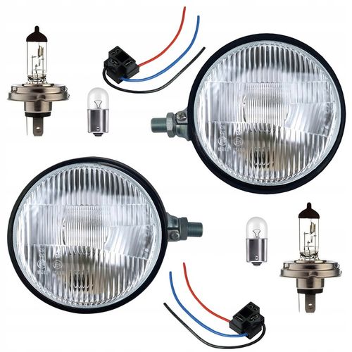 LAMPY PRZEDNIE REFLEKTORY ŻARÓWKI H4 REFLEKTOR PRAWY LEWY C-330 C-360 C-385 na Arena.pl