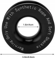 ZBLOCZE WYCIĄGARKI KRĄŻEK DO LINY SYNTETYCZNEJ SZEKLA OFF-ROAD ZACZEP ROLKA