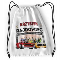 Plecak Sportowy Szkolny Dla Krzyśka Syna Dziecka Z Nadrukiem Ze Zdjęciem