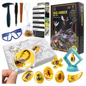 WYKOPALISKA DLA DZIECI KOPALNIA BURSZTYNÓW OWADY W BURSZTYNIE ARCHEOLOG