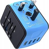 ADAPTER PODRÓŻNY JMFONE Z 4 PORTAMI USB PRZEJŚCIÓWKA UNIWERSALNA