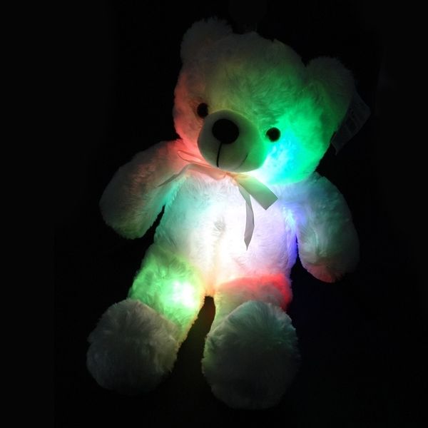 ND32_B48E B48E ŚWIECĄCY PLUSZOWY MIŚ PLUSZAK 50CM zdjęcie 6