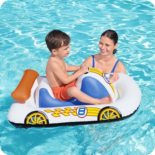 Pontonik dla dzieci samochód wyścigowy Bestway 41480 na Arena.pl