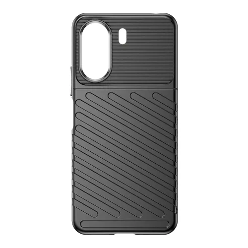 pancerne etui thunder case na xiaomi redmi 13c - czarny na Arena.pl