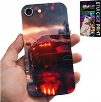ETUI DO IPHONE SE / SE2 - LUKSUSOWE SAMOCHODY, MEGA WZORY, OBUDOWA