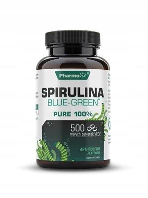 PHARMOVIT SPIRULINA Naturalna BLUE-GREEN 500 TAB na Arena.pl