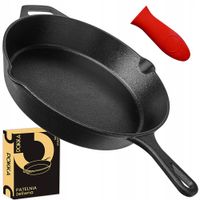 Patelnia grillowa Pokka 31 cm żeliwna