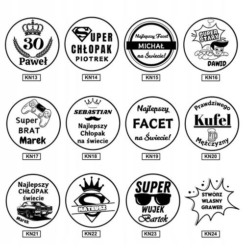 Kufel Do Piwa Z Grawerem +otwieracz Prezent na Urodziny 18-30-40 Dla na Arena.pl