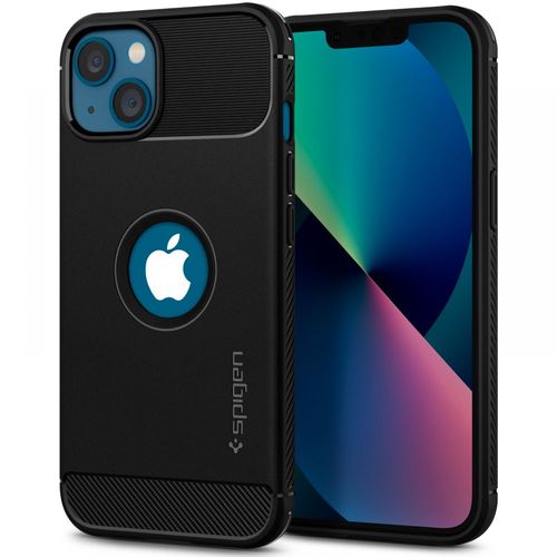 SPIGEN RUGGED ARMOR ETUI CZARNE DO IPHONE 13 - OCHRONA PREMIUM na Arena.pl