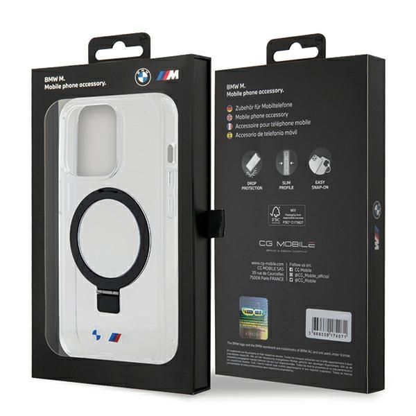 Etui BMW do iPhone 15 Pro 6.1"", Transparentny MagSafe zdjęcie 8