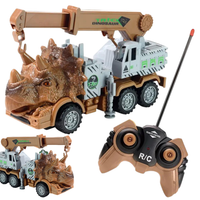 Auto Samochód Ciężarówka Zdalnie Sterowana Dinozaur Duża Hak Światło Dźwięk