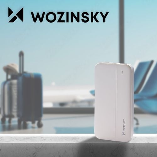 powerbank li-po 10000mah 2xusb biały na Arena.pl