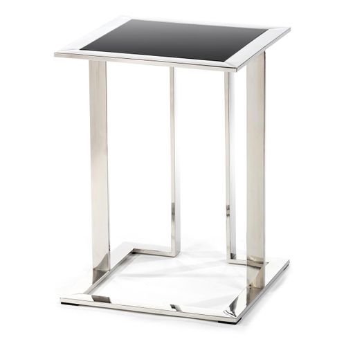 Stolik pomocnik Sawa Silver Black 40 cm na Arena.pl