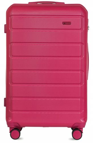 WALIZKA ABS BLOOM XL “ 24 ” ŚREDNIA MOCNA NA KÓŁKACH 7 KOLORÓW + ADRESOWNIK na Arena.pl