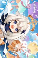 Pocztówka urodzinowa Genshin Impact