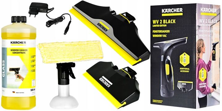 NAJNOWSZA MYJKA WV2 KARCHER LUX BLACK EDITION PRO XXXL zdjęcie 3