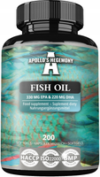 APOLLO'S HEGEMONY Fish Oil 1000mg 200 kaps. omega-3 EPA DHA