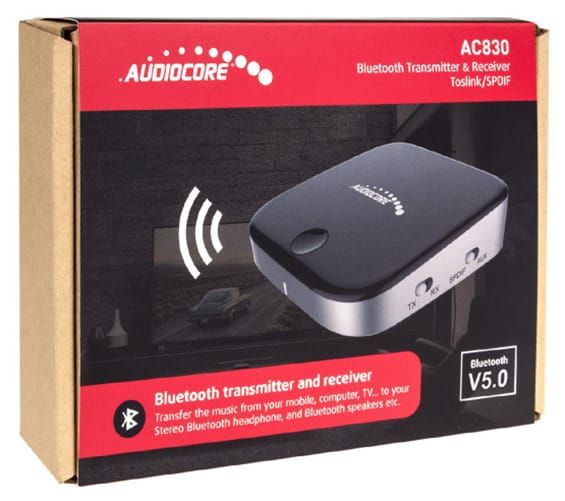 Adapter Bluetooth 2w1 transmiter odbiornik Audiocore AC830 zdjęcie 3