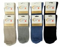8x Skarpety męskie MEDICAL bezuciskowe zdrowotne mix.kolor SM100 r. 41-43