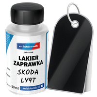lakier zaprawkowy zaprawka samochodowy skoda ly9t / y9t / 0e mythosschwarz