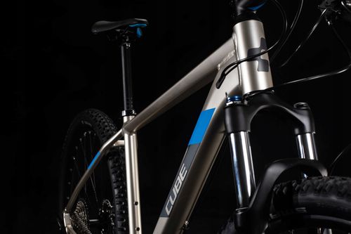 Rower Cube Attention 27,5 18 titanium blue GRATIS na Arena.pl