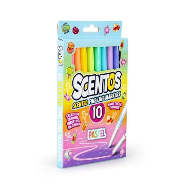 PACHNĄCE FLAMASTRY PASTELOWE zdjęcie 1